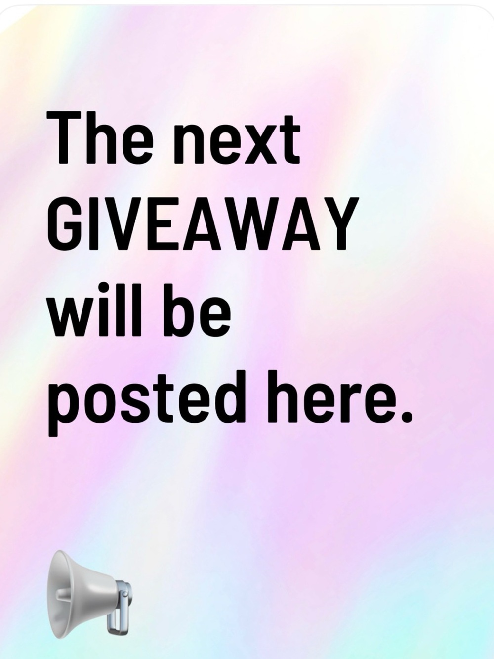 🎥 GIVEAWAY Post! Like to see the next GIVEAWAY